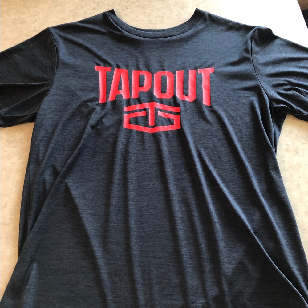 Tapout Black and Red shirt